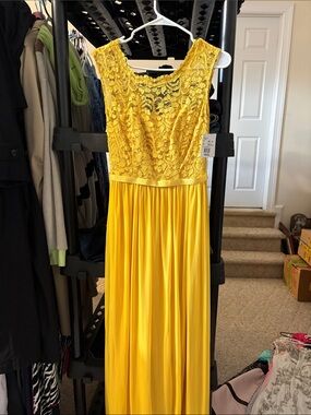 David's Bridal | Dresses | Davids Bridal Dress Double Spaghetti Strap  Charmeusebridesmaid Dress | Poshmark